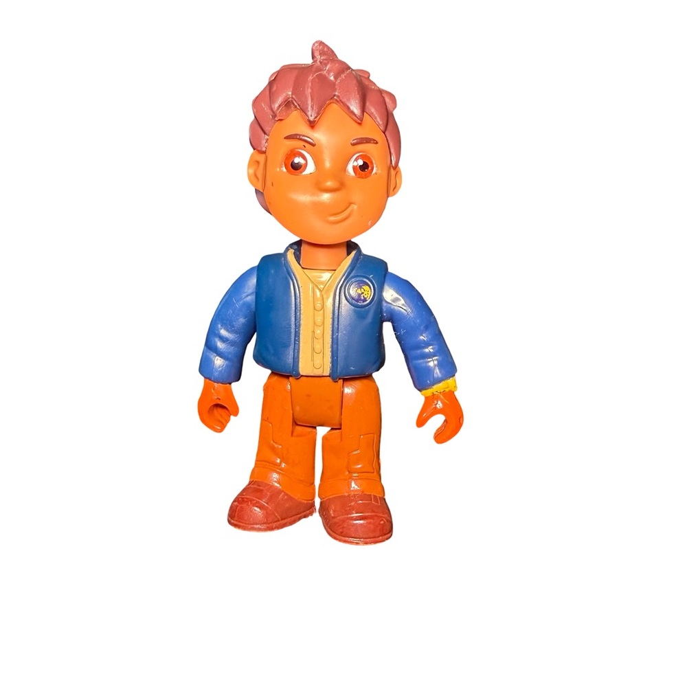 2007 Mattel Viacom Go To The Rescue Safari Diego Action Figure 3” Vintage Used